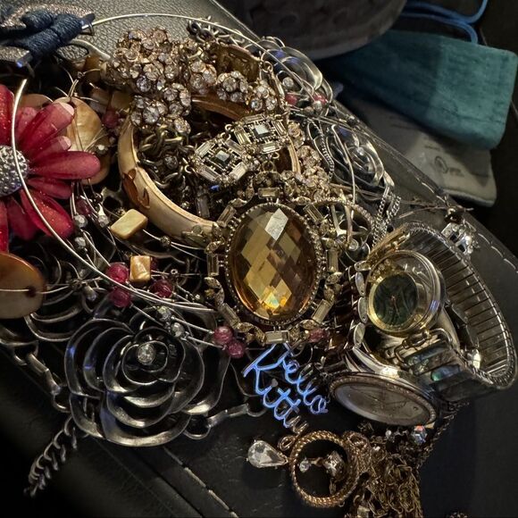 5 Pcs vintage 2 modern jewelry lot – All Wearable 7.19A - Picture 10 of 12